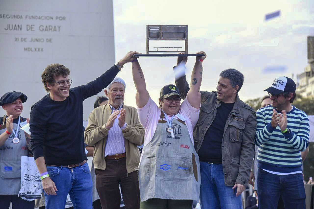 Natalí Suárez Pardo- la primera ganadora del Campeonato Federal del Asado