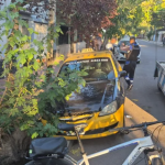 Móvil de LVDiez -taxista borracho cayó a una acequia en Guaymallén