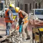 Móvil de LVDiez-corte calle Belgrano y Gutiérrez de Ciudad