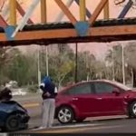 Móvil de LVDiez- Choque en Bandera de Los Andes y Puente de Hierro