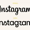 Instagram ya muestra su nuevo logotipo de nombre / Claude ya aplica marcas de agua